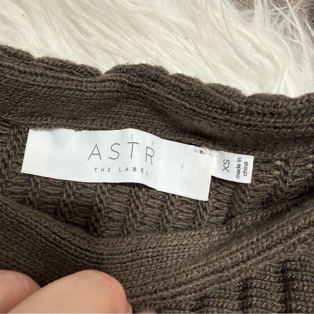 ASTR The Label Ribbed Sweater Mini Dress - Picture 3 of 7